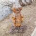 Деревянная скульптура «Не будь как я» в городе Москва