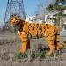 Арт-объект «Тигр» в городе Хабаровск