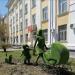 Топиарная фигура «Мама с детьми» в городе Хабаровск