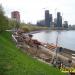Стройплощадка новой Крутицкой набережной в городе Москва