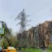 Опора ЛЭП в городе Москва