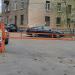 Шлагбаум в городе Москва