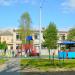 Playground in Homieĺ city