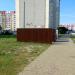 Waste collection point in Homieĺ city
