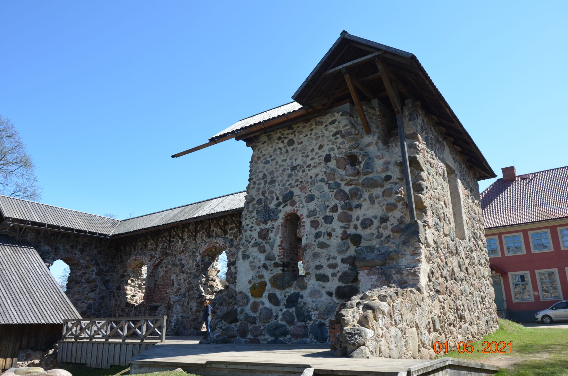 Burgruine von Limbaži Limbaži