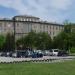Стоянка автотранспорта в городе Енакиево