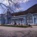 Цветочная клумба в городе Железноводск