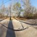 Дорога из бетонных плит для реконструкции газопровода в городе Москва