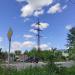 Опора ЛЭП в городе Кимры