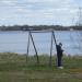 Остов качели в городе Кимры
