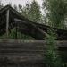 Заброшенный дом в городе Москва