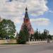 Территория храма Новомучеников и Исповедников Российских в городе Ржев
