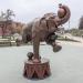 Скульптура «Слон на задних ногах» в городе Рязань