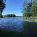 Zirdzene pond in Riga city