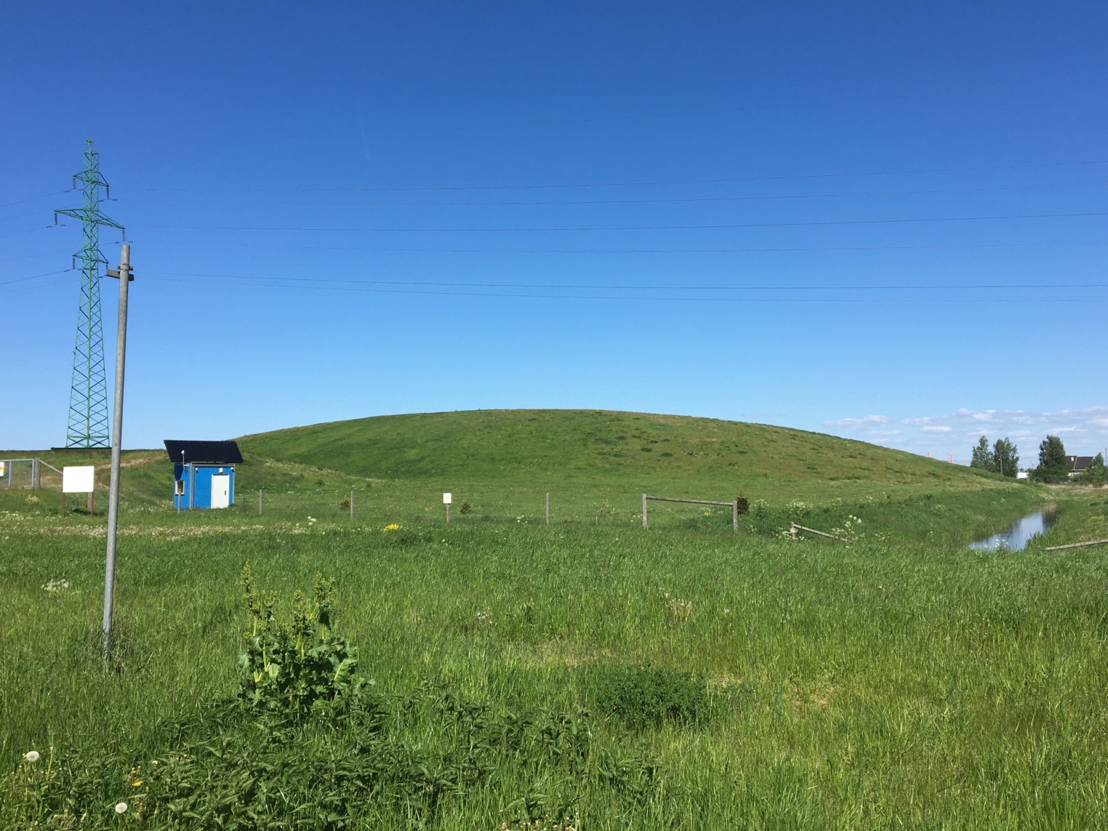 Reclaimed landfill Riga