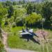 Палубный истребитель МиГ-29К «Стремящийся в небеса» в городе Северодвинск