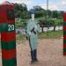 Контрольно-следовая полоса в городе Ржев