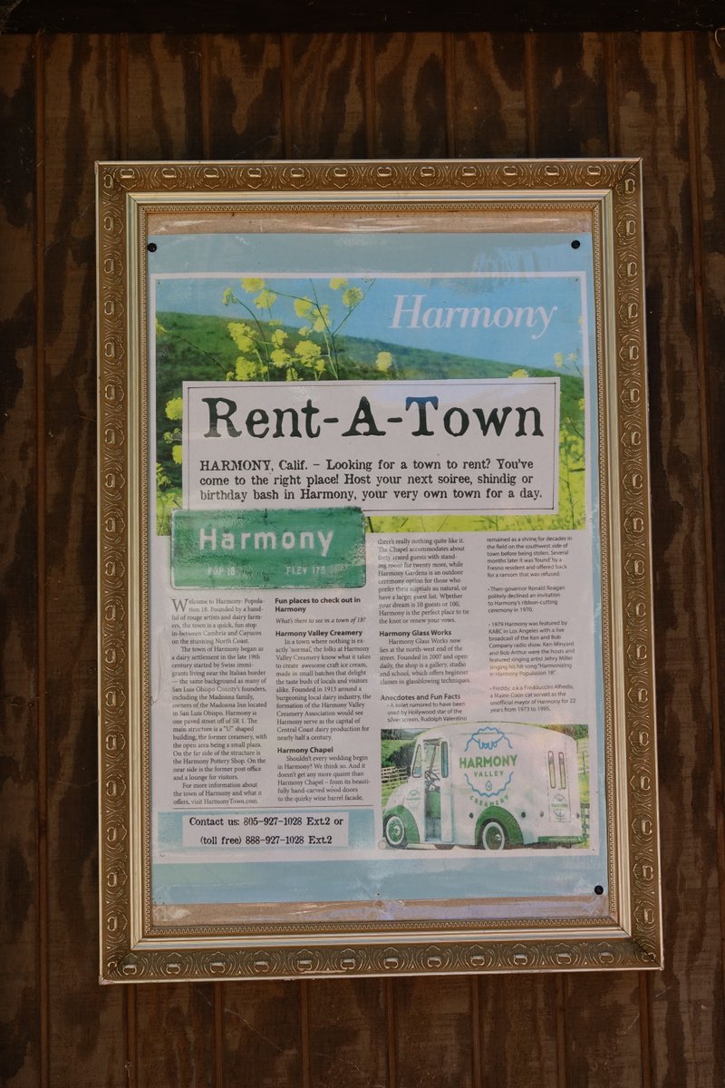 Town of Harmony, California
