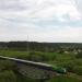 An old railway bridge over Radunia river