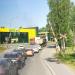 Железнодорожный переезд в городе Приозерск
