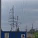 Анкерно-угловая опора ЛЭП на недостроенном железнодорожном пути в городе Реутов