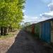 Лодочные гаражи в городе Кириши