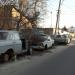 Стоянка разбитых ГАЗов в городе Житомир