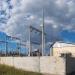 Электрическая подстанция в городе Енакиево