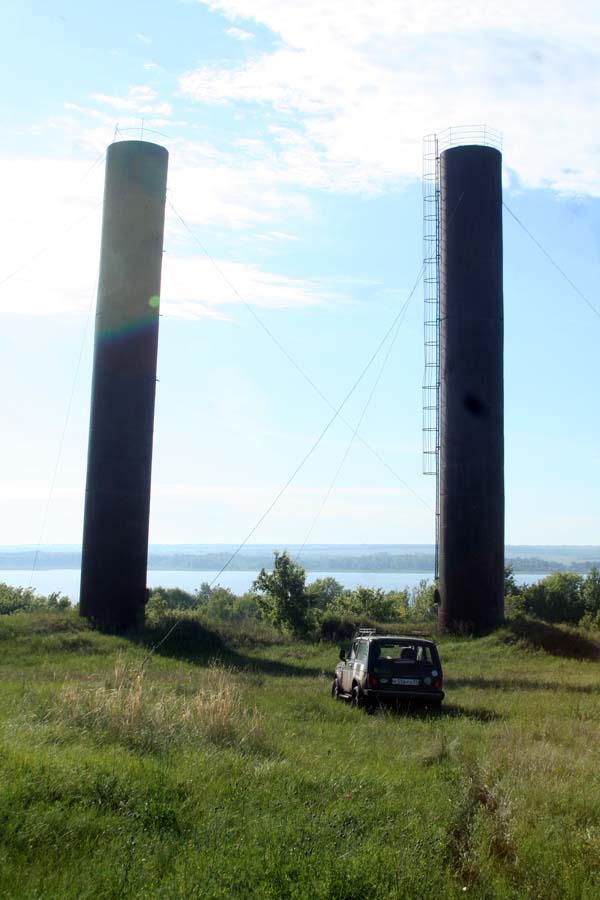 Трубы - Беловка | водонапорная башня, достопримечательность
