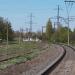 Железнодорожный переезд в городе Енакиево