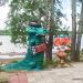 Скульптурная композиция «Крокодил Гена и Чебурашка» в городе Новосибирск