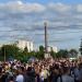 Victory Square in Sievierodonetsk city