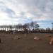 Скульптура «Человек в песке» в городе Магнитогорск