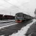 Перрон станции в городе Енакиево