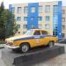 Милицейский автомобиль-памятник в городе Апатиты