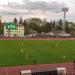 Electronic scoreboard of the stadium in Zhytomyr city