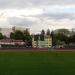 Electronic scoreboard of the stadium in Zhytomyr city