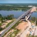 Автомобильный мост через Волхов в городе Кириши