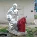 Скульптура «Скорбящий воин» в городе Подольск