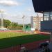 Football gates in Zhytomyr city