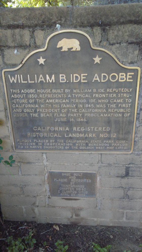 William B. Ide Adobe State Historic Park