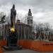 Pomnik św. Barbary, patronki miasta in Knurów city