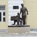 Скульптура «Учитель-фронтовик» в городе Новоалтайск