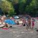 Children's beach in Zhytomyr city