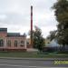 Снесённая дымовая труба в городе Москва