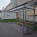 Автобусная остановка в городе Гатчина