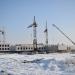 Строительная площадка средней школы в городе Новоалтайск