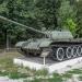 Танк Т-55 в городе Луховицы
