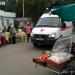 Вырицкий рынок в городе Вырица