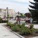 Flower garden in Zhytomyr city